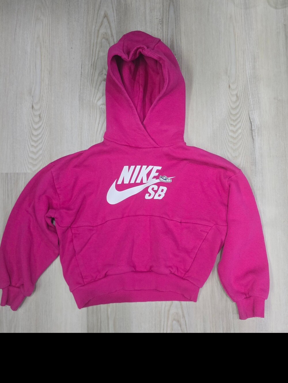 Nike SB Girls Pink Fleece Hoodie Size S